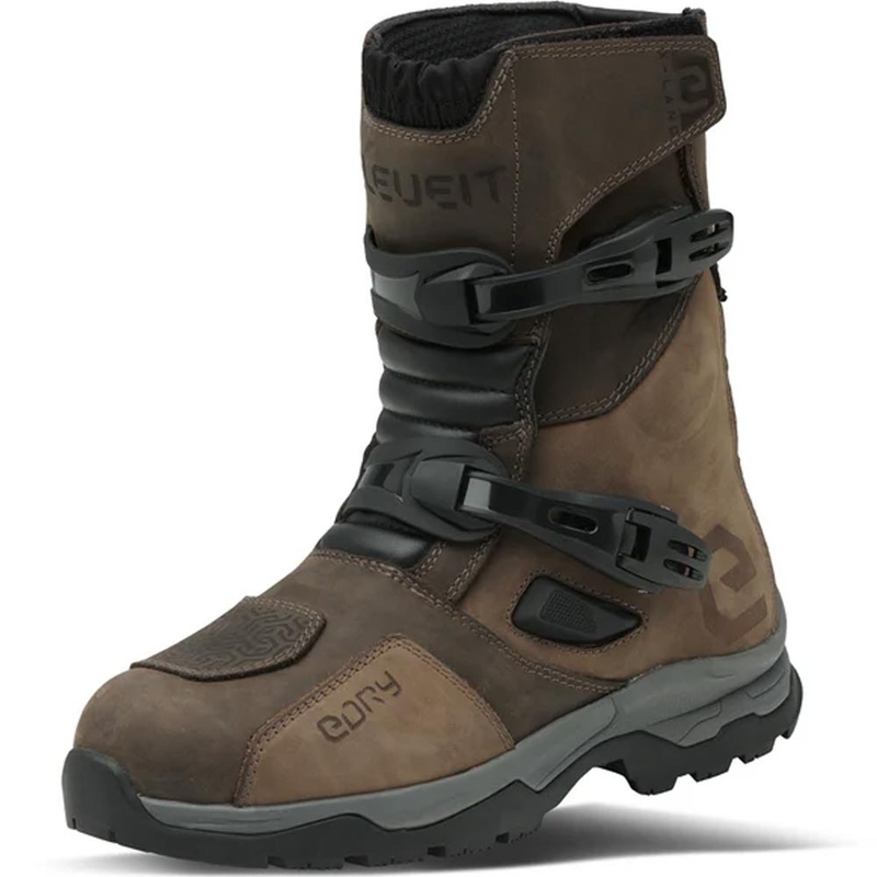 Eleveit X Land ADV Low E-Dry motoros cipő barna