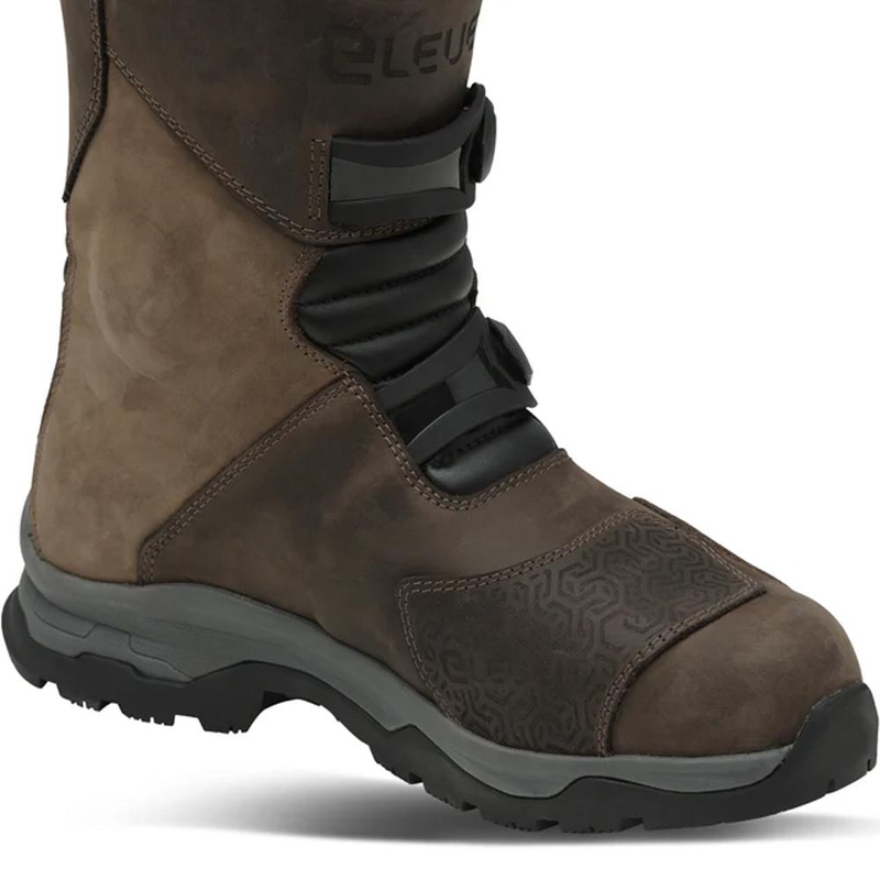 Eleveit X Land ADV Low E-Dry motoros cipő barna