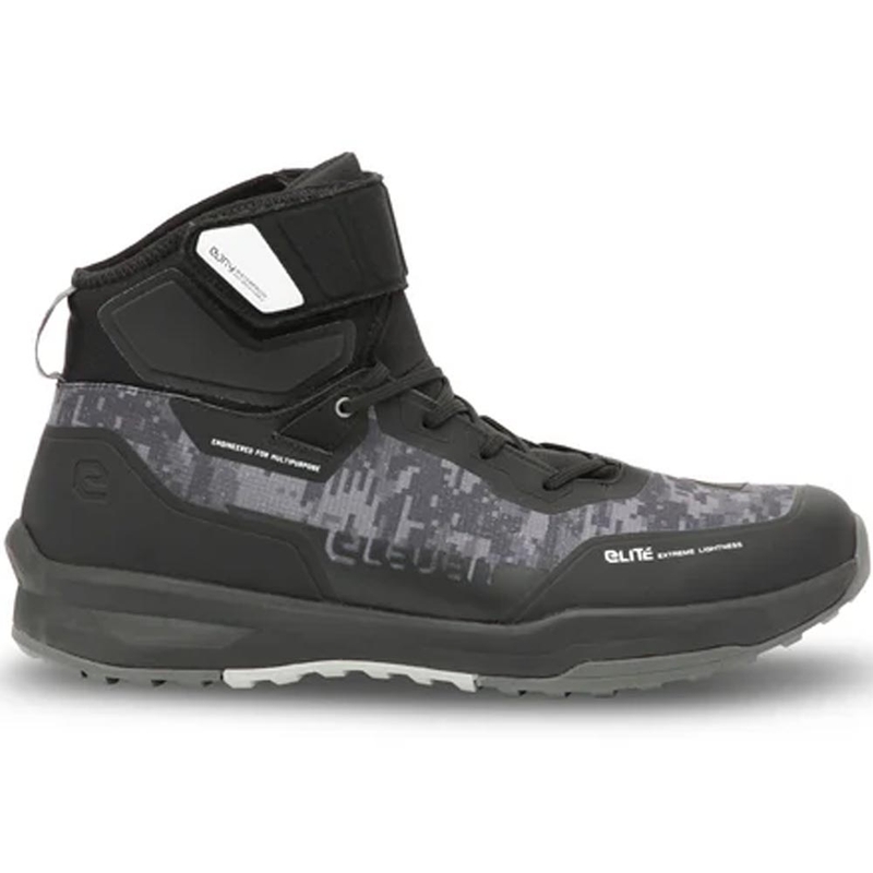 Eleveit STRATOS E-Dry motoros cipő fekete-camo