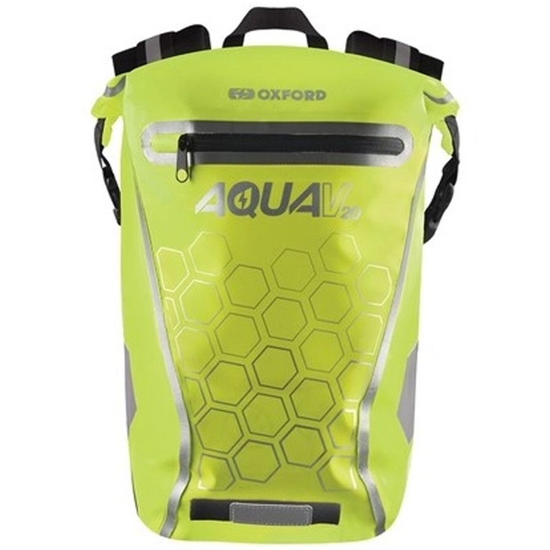 Vodotěsný batoh Oxford AQUA V20 fluo žlutý 20 l