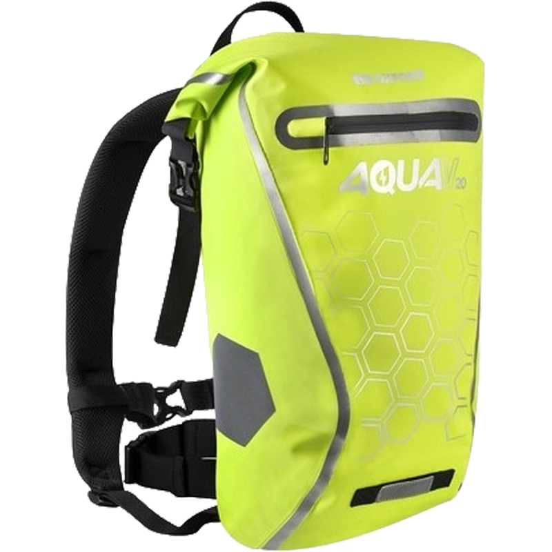 Vodotěsný batoh Oxford AQUA V20 fluo žlutý 20 l