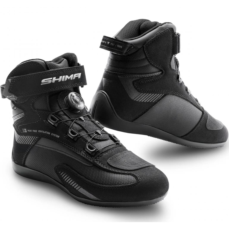 Shima Exo női motoros cipő fekete