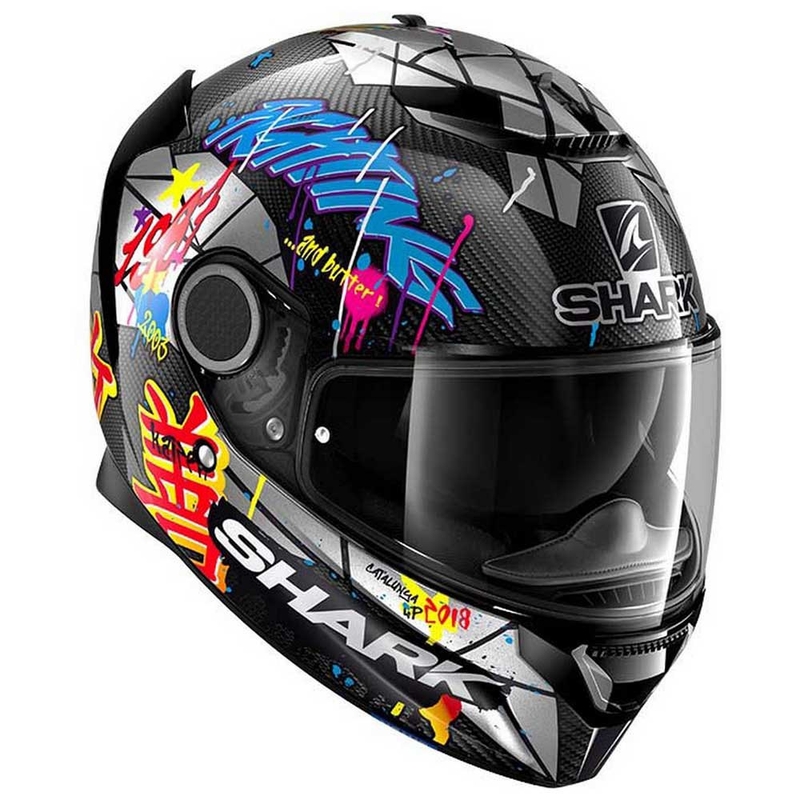 Integrált sisak CÁPA SPARTAN CARBON Lorenzo Catalunya eladás kiárusítás