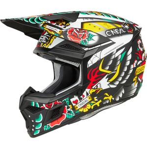 Dětská motokrosová helma O´Neal 3SRS Inked vícebarevná