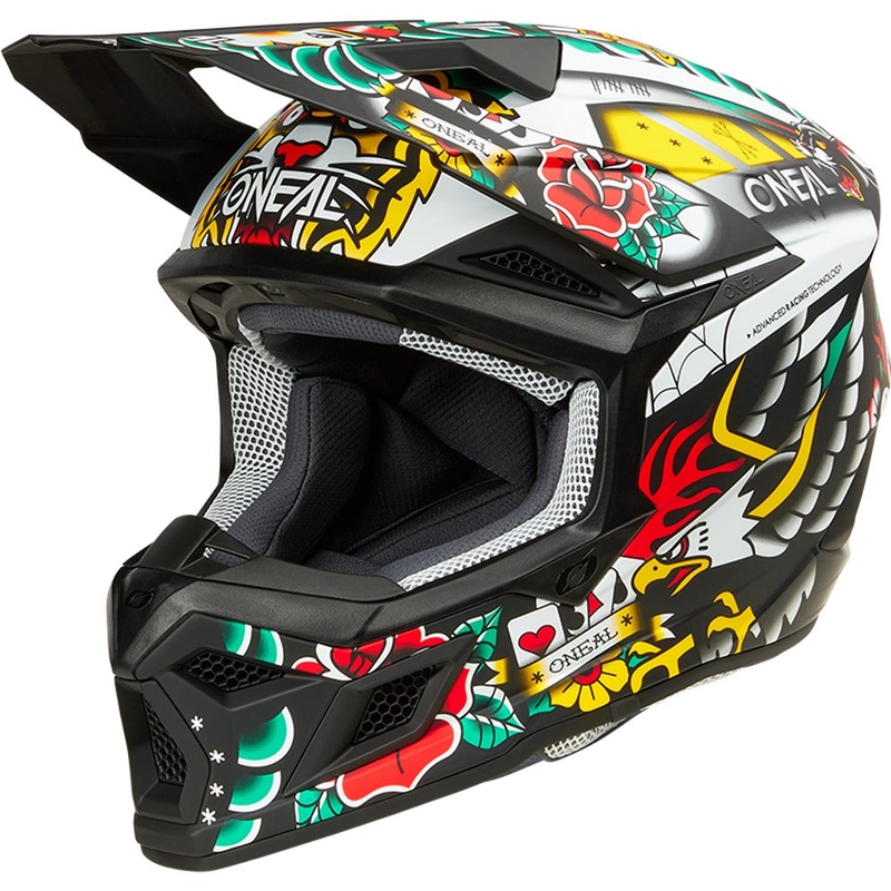 O’Neal 3SRS Inked gyerek motokrossz bukósisak többszínű