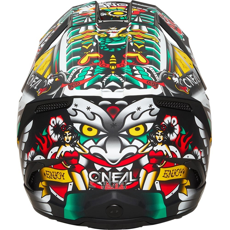 O’Neal 3SRS Inked gyerek motokrossz bukósisak többszínű