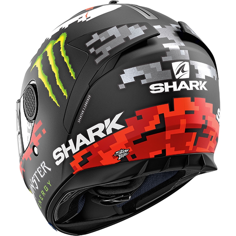 Integrált sisak SHARK SPARTAN 1.2 Lorenzo Monster 2018 Szőnyeg akció kiárusítás