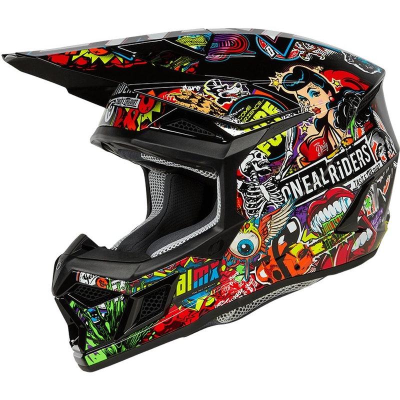 O’Neal 3SRS Crank motokrossz bukósisak többszínű