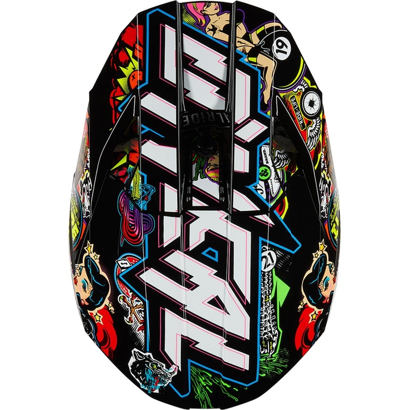 O’Neal 3SRS Crank motokrossz bukósisak többszínű