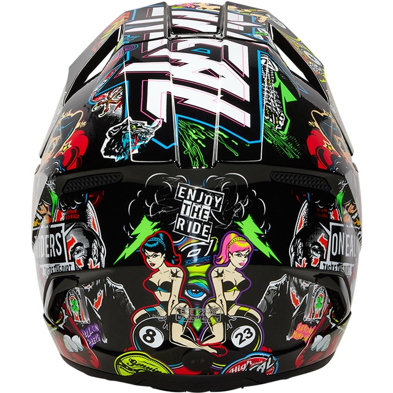 O’Neal 3SRS Crank motokrossz bukósisak többszínű