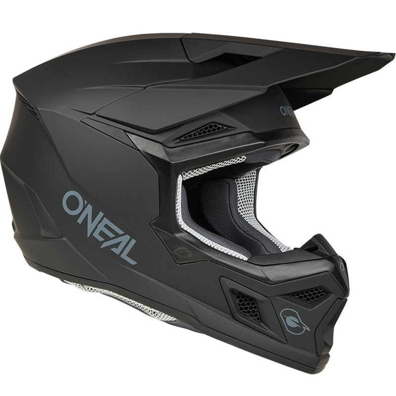 O’Neal 3SRS Solid motokrossz bukósisak matt fekete