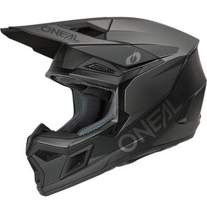 Motokrosová helma O´Neal 3SRS Solid matná černo-šedá