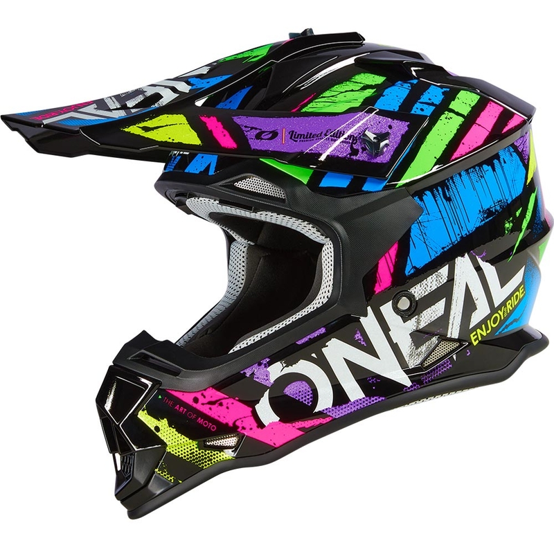 O’Neal 2SRS Glitch motokrossz bukósisak többszínű