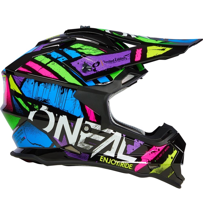 O’Neal 2SRS Glitch motokrossz bukósisak többszínű
