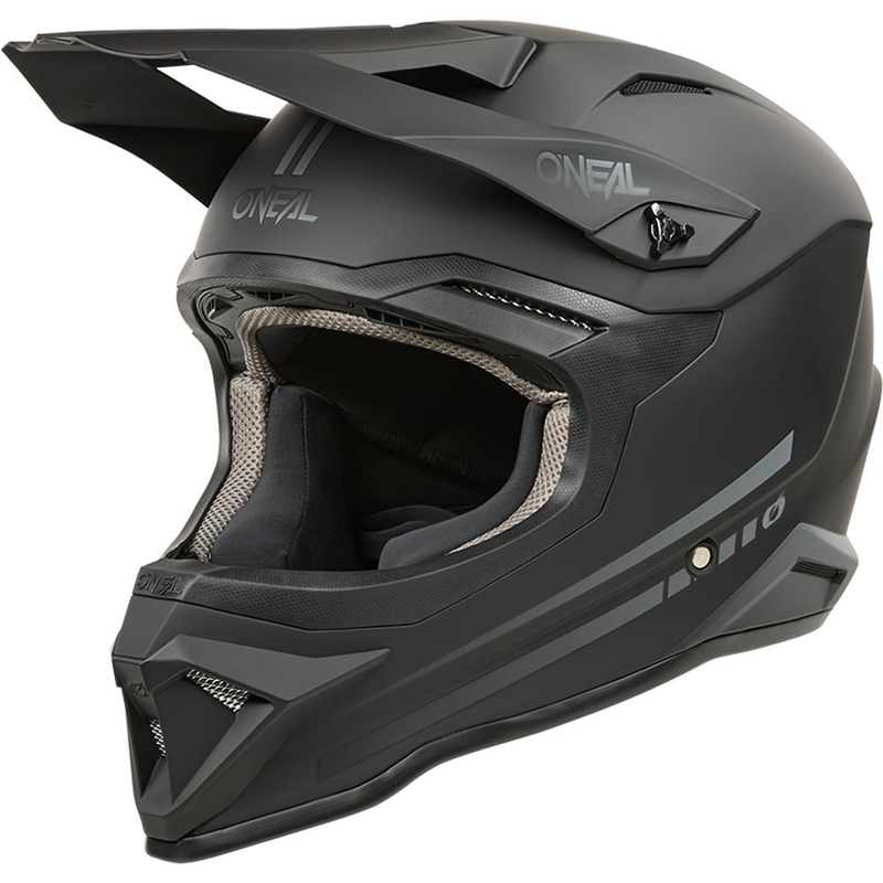 O’Neal 1SRS Solid motokrossz bukósisak matt fekete