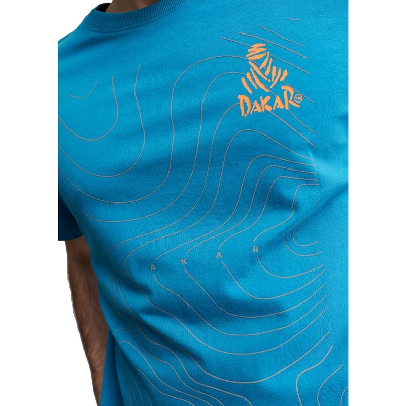 Dakar Map póló kék