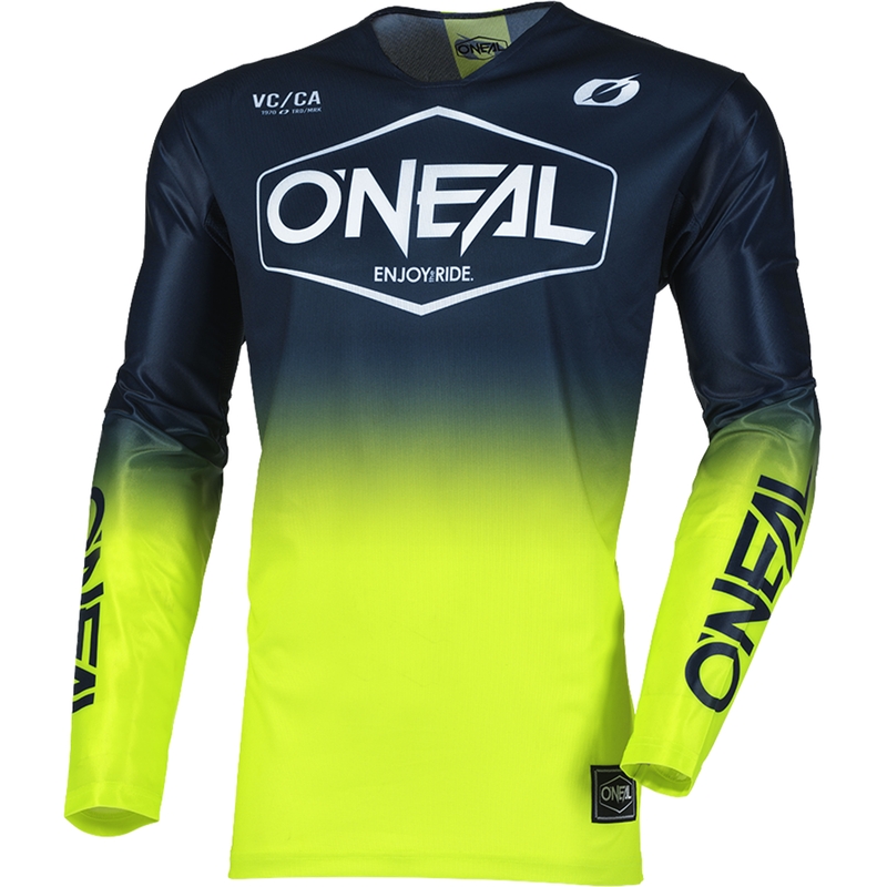 O'Neal Mayhem Hexx motokrossz mez kék-fluo sárga
