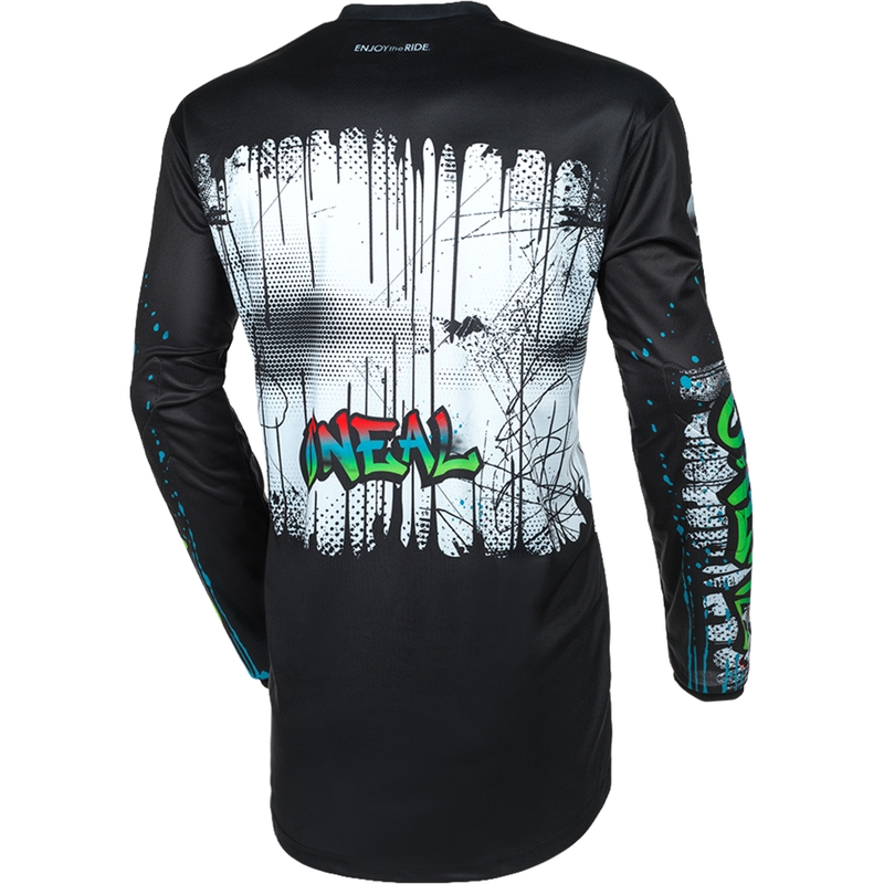 O'Neal Element Rancid motokrossz mez fekete-fehér