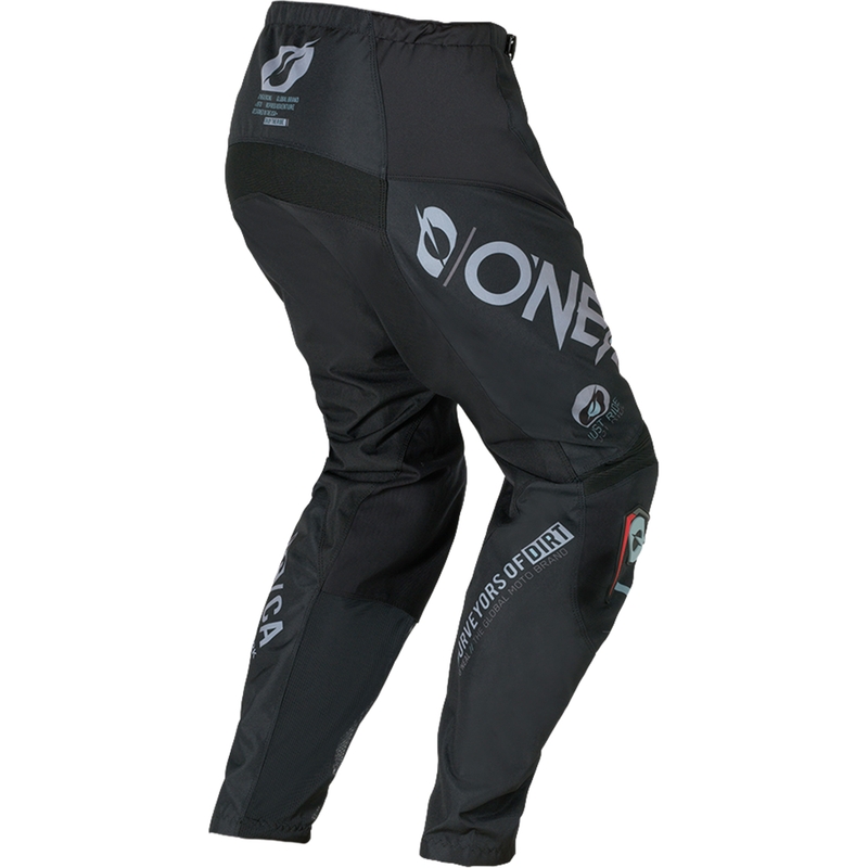 O'Neal Element Brand motokrossz nadrág fekete-szürke