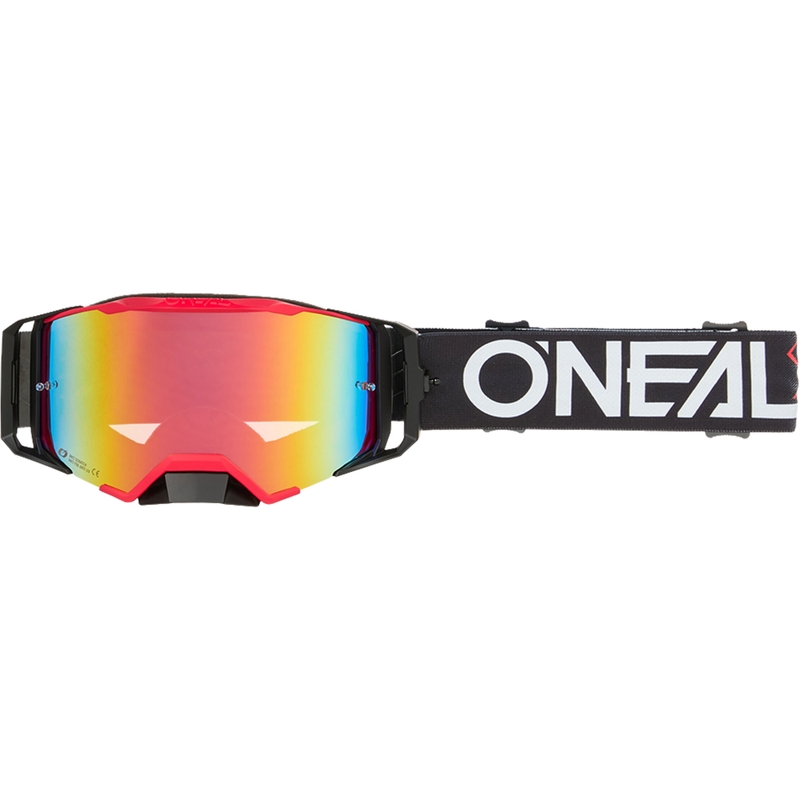 O’Neal B-33 Hexa motokrossz szemüveg fekete-piros (irídium piros plexi)