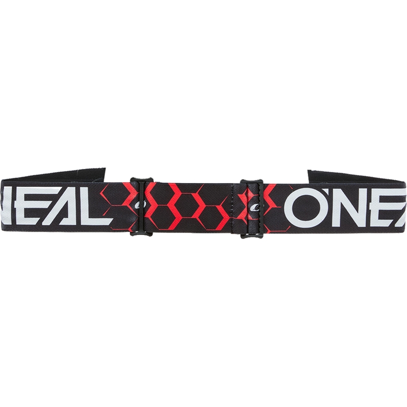 O’Neal B-33 Hexa motokrossz szemüveg fekete-piros (irídium piros plexi)