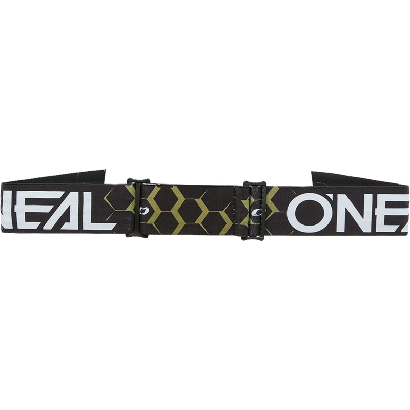 O’Neal B-33 Hexa motokrossz szemüveg fekete-arany (ezüst tükrös plexi)