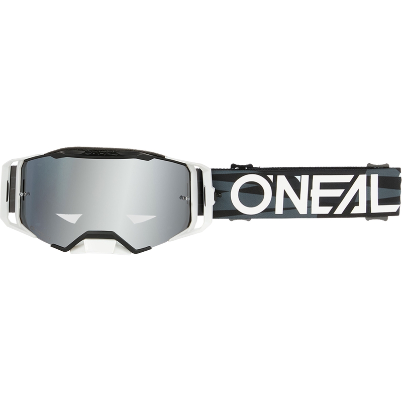 O’Neal B-33 Ictus motokrossz szemüveg fekete-fehér (ezüst tükrös plexi)