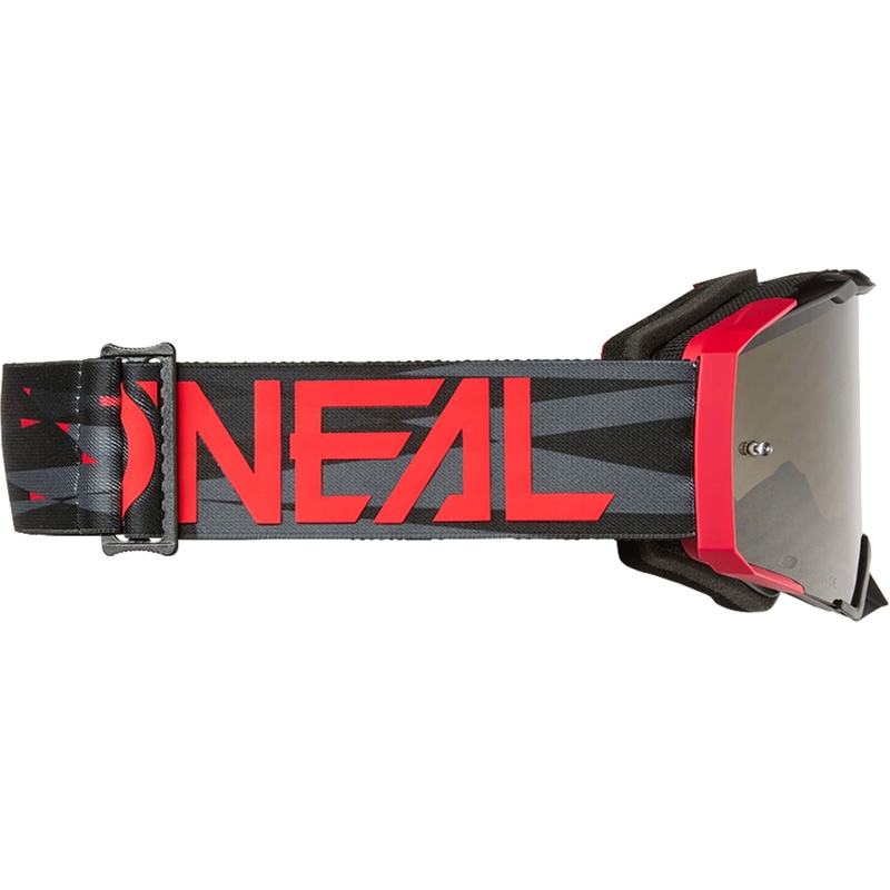 O’Neal B-33 Ictus motokrossz szemüveg fekete-piros (szürke plexi)