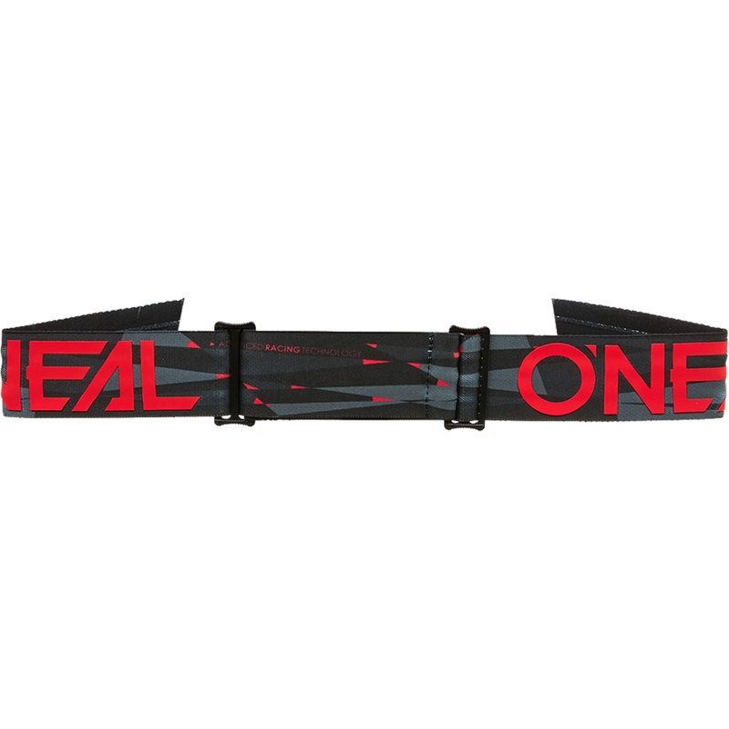 O’Neal B-33 Ictus motokrossz szemüveg fekete-piros (szürke plexi)