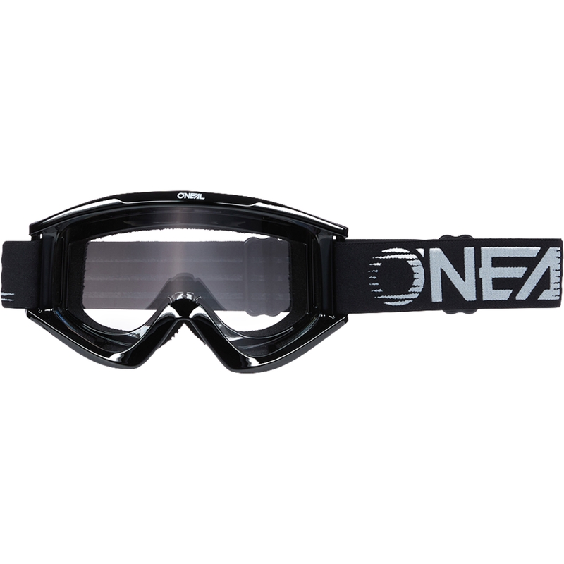 O´Neal B-Zero motokrossz szemüveg fekete (átlátszó plexi)