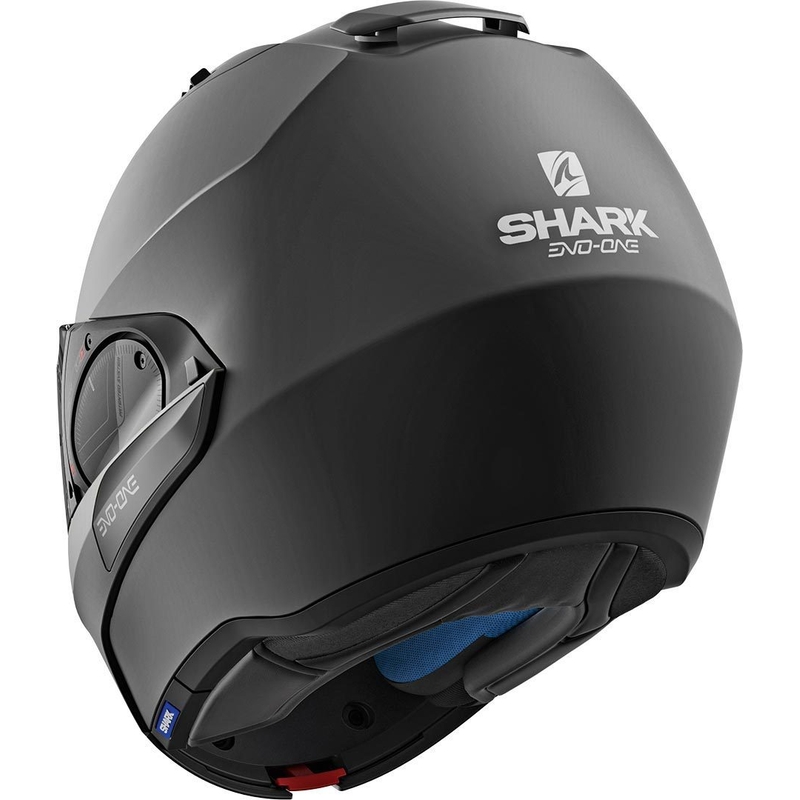 Flip sisak SHARK EVO-ONE 2 Blank Mat fekete matt