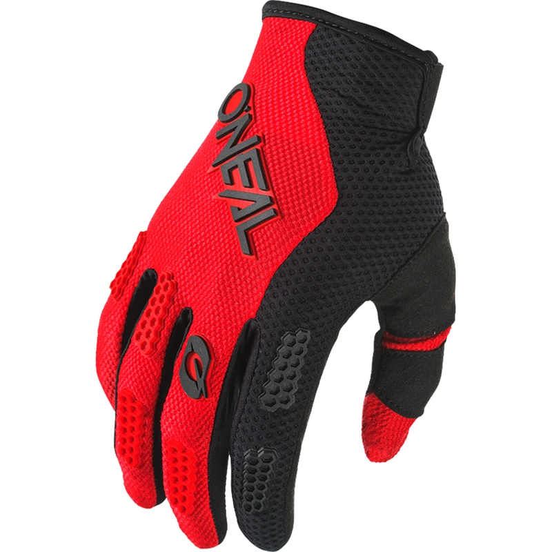 O´Neal Element Racewear motokrossz kesztyű fekete-piros