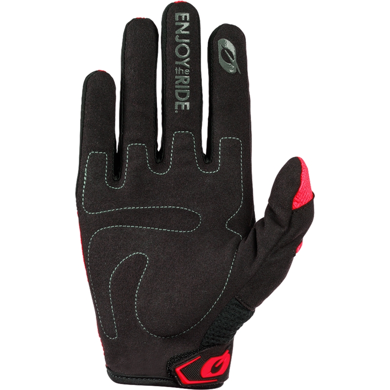 O´Neal Element Racewear motokrossz kesztyű fekete-piros