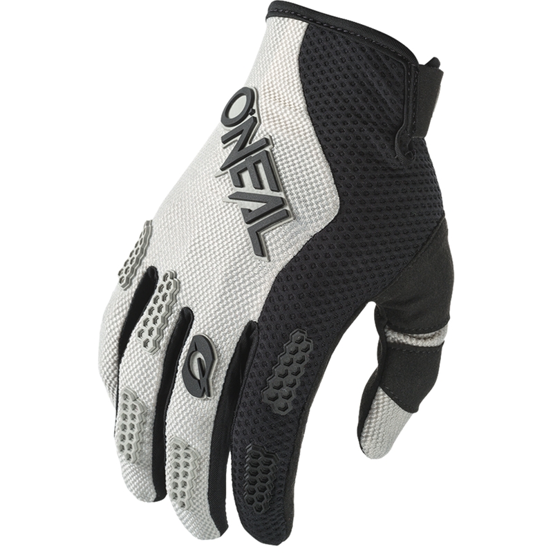 O´Neal Element Racewear motokrossz kesztyű fekete-szürke