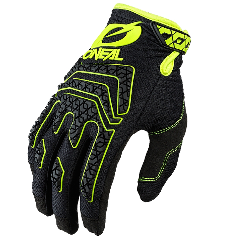 O´Neal Sniper Elite motokrossz kesztyű fekete-fluo sárga