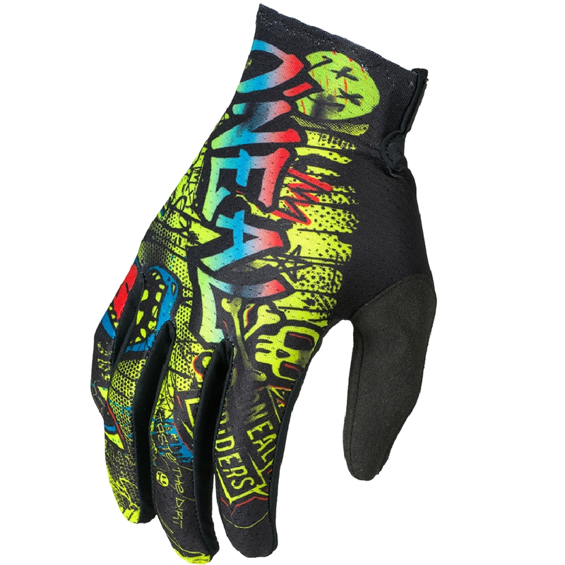 O´Neal Matrix Rancid gyerek motokrossz kesztyű fekete-fluo sárga