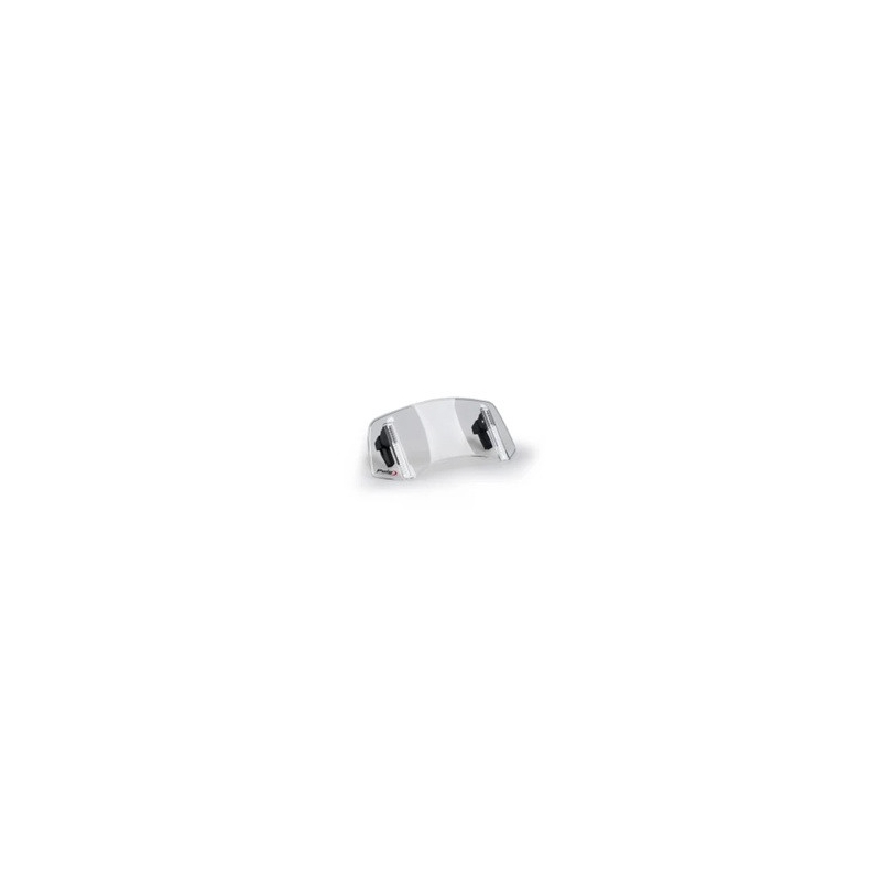 Multiadjustable visor PUIG 2.0 clip-on dark smoke
