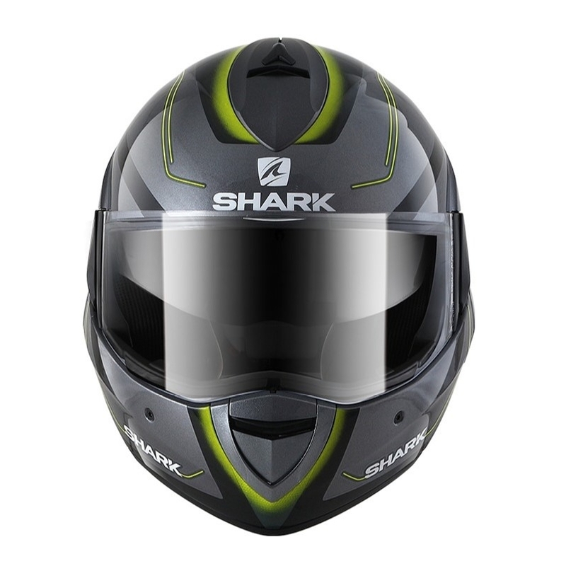 Flip sisak SHARK EVOLINE 3 Hyrium Mat szürke-fekete-sárga akció kiárusítás