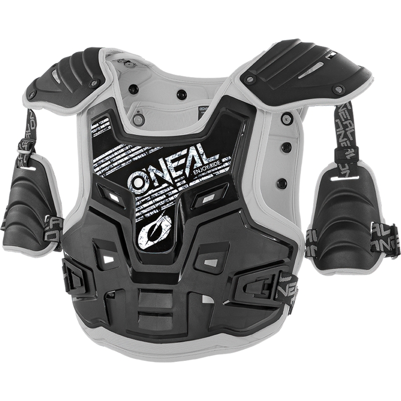 O´Neal PXR Stone Shield motoros protektoring fekete-szürke