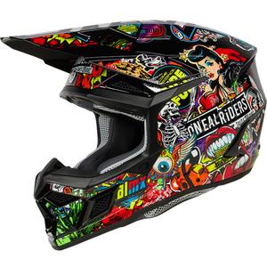 Dětská motokrosová helma O´Neal 3SRS Crank matná vícebarevná