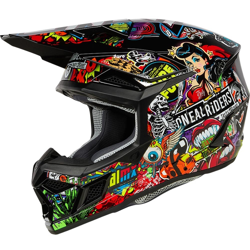 O´Neal 3SRS Crank gyerek motokrossz bukósisak matt többszínű