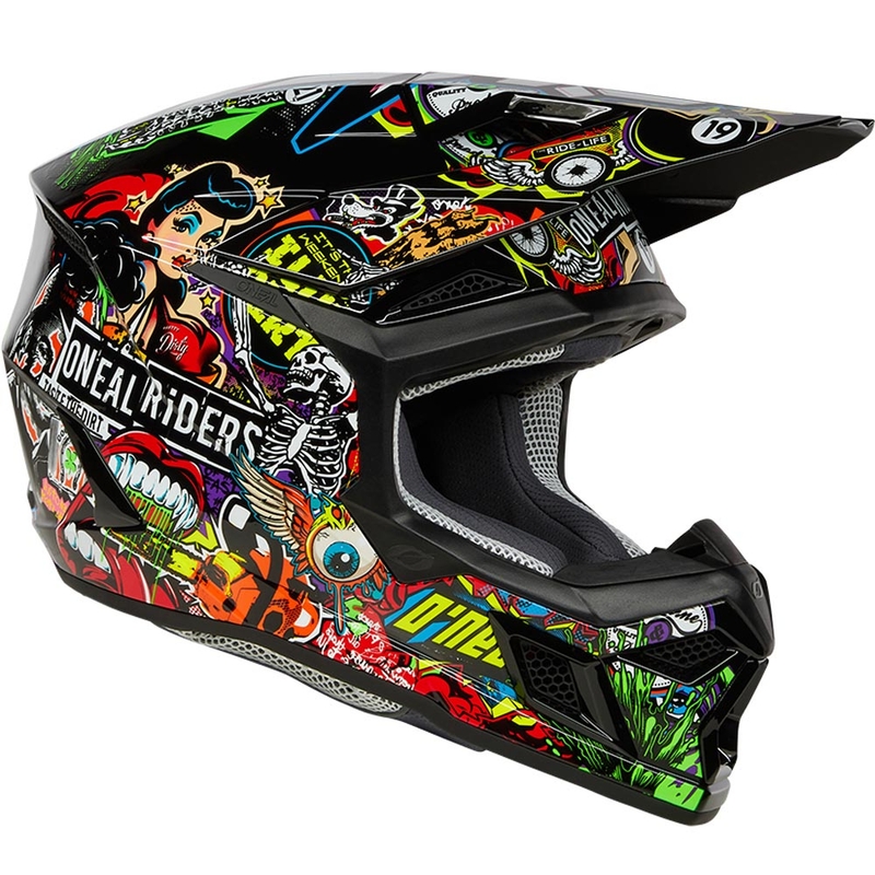 O´Neal 3SRS Crank gyerek motokrossz bukósisak matt többszínű