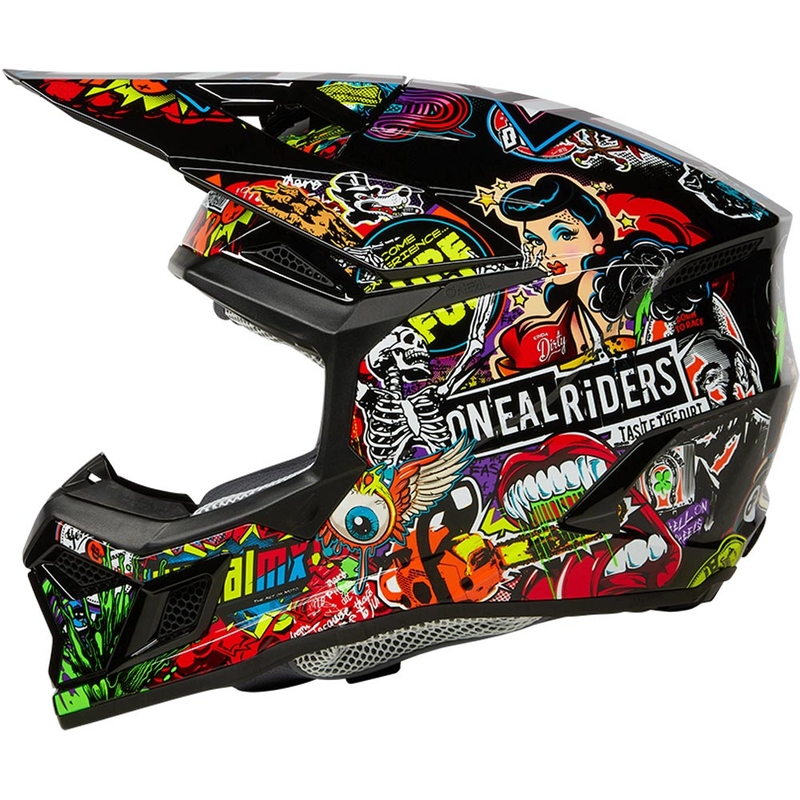 O´Neal 3SRS Crank gyerek motokrossz bukósisak matt többszínű
