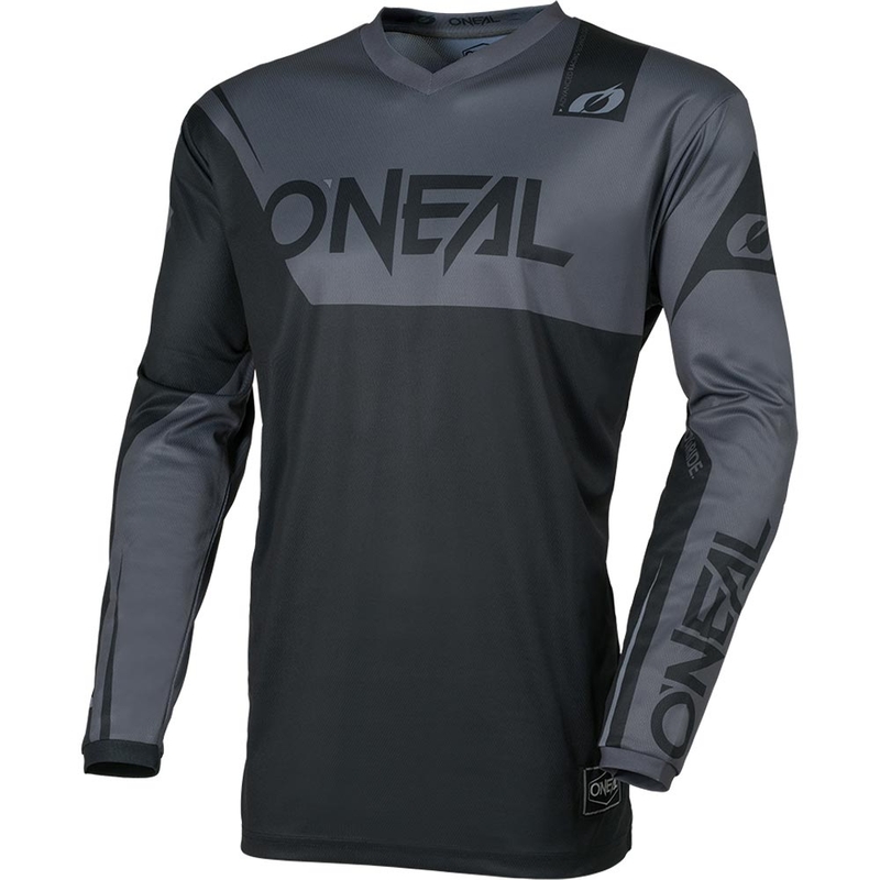 O'Neal Element Racewear gyerek motokrossz mez fekete-szürke