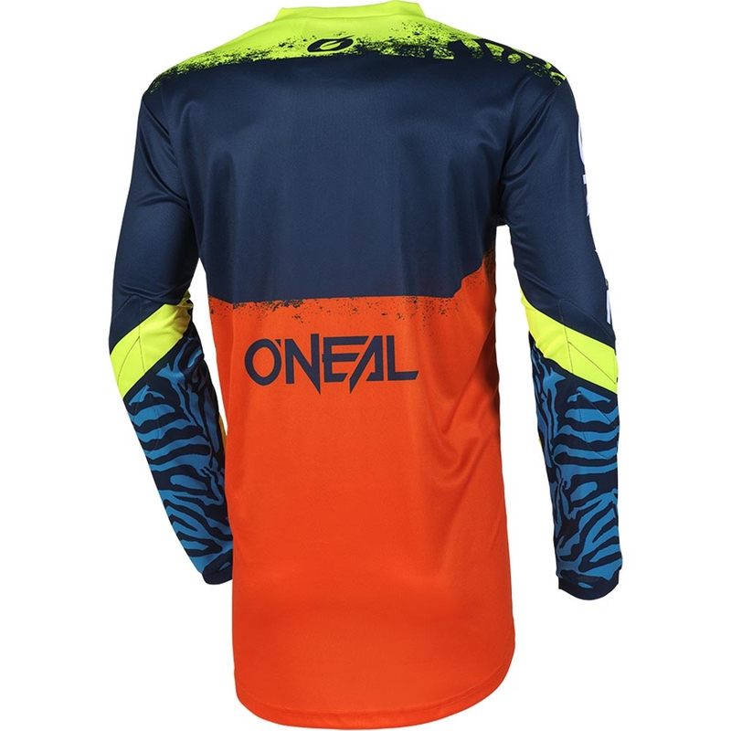 O'Neal Element Shocker gyerek motokrossz mez kék-narancssárga