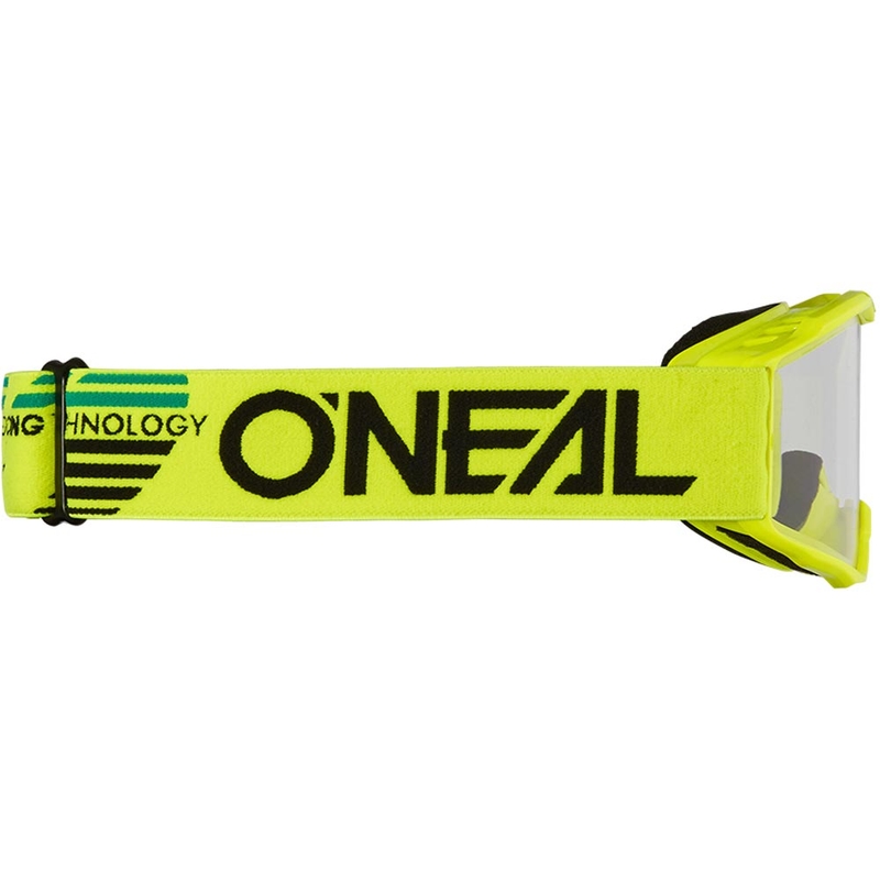 O'Neal B-10 Solid gyerek motokrossz szemüveg fluo sárga, átlátszó plexivel