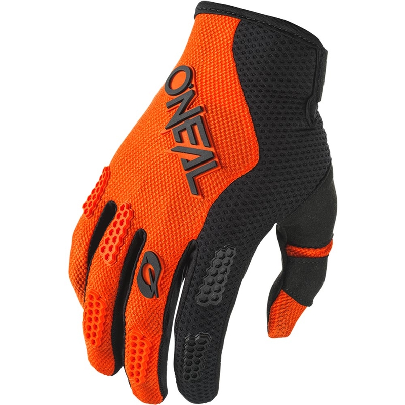 O’Neal Element Racewear gyerek motokrossz kesztyű fekete-narancssárga