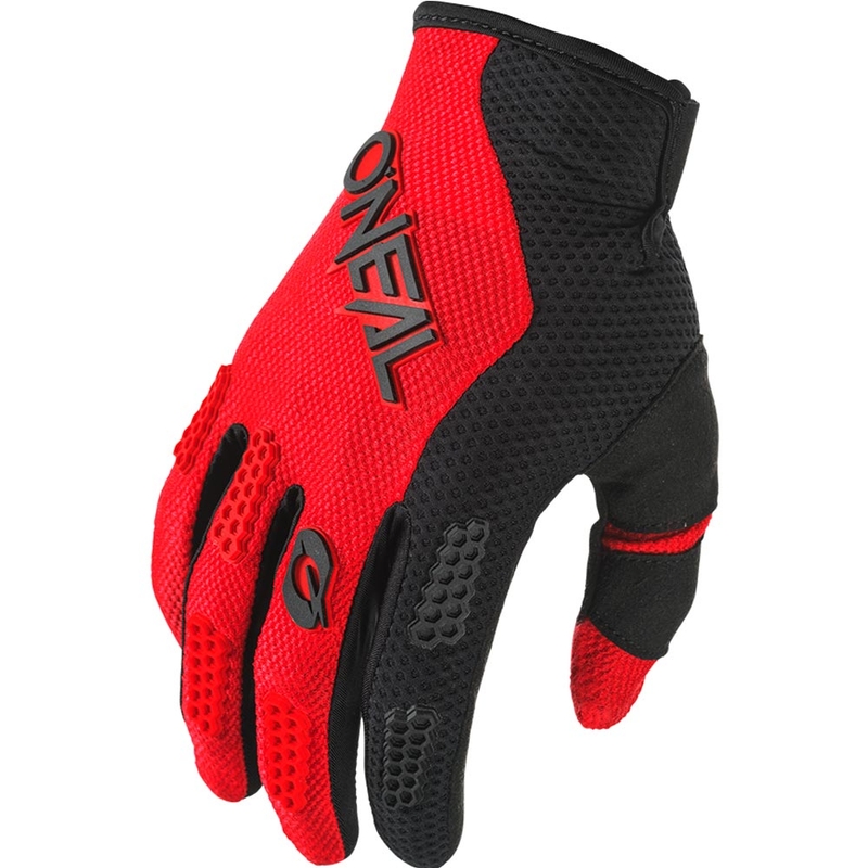 O’Neal Element Racewear gyerek motokrossz kesztyű fekete-piros