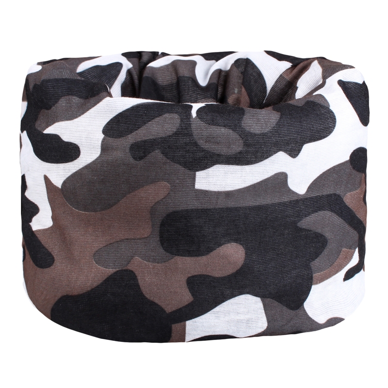 RSA Camo Multifunkcionális motoros sál szürke