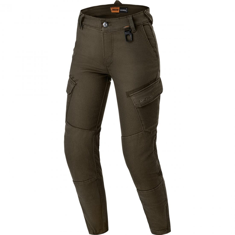 Shima Recon női motoros farmer zöld